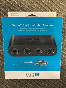 Official Wii U GameCube Controller adapter for smash Bros