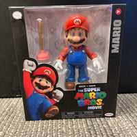 Jakks Super Mario Bros. movie Mario figure