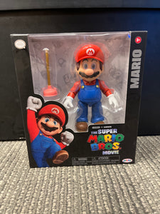 Jakks Super Mario Bros. movie Mario figure