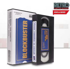 Blockbuster® Mini VHS Cassette Switch Game Case