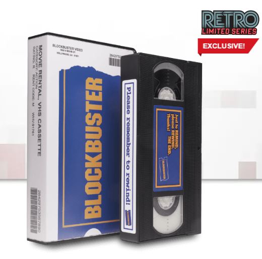 Blockbuster® Mini VHS Cassette Switch Game Case