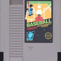 NES - Baseball {3 SCREW, CART DAMAGE}