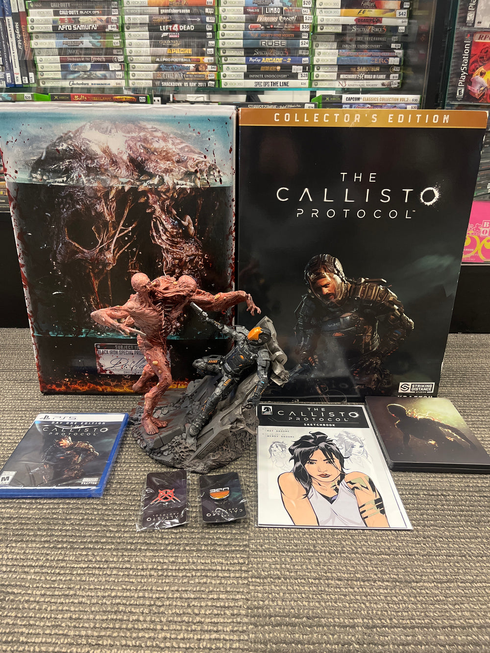 PS5 - Callisto Protocol Collectors Edition with Physical Copy CIB