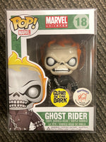 Funko Pop! Ghost Rider (Glow) #18 “Marvel Universe”
