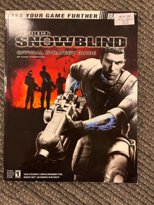 Game Guides - Project Snowblind Bradygames Official Strategy Guide