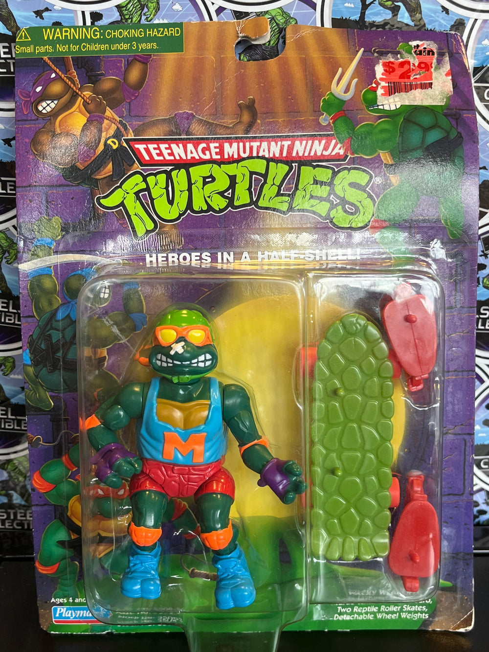 TMNT Heroes in a Half Shell Skateboardin’ Mike