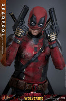 SIDESHOW HOT TOYS DEADPOOL (BATTLING VERSION) - MMS782 {DEADPOOL & WOLVERINE}
