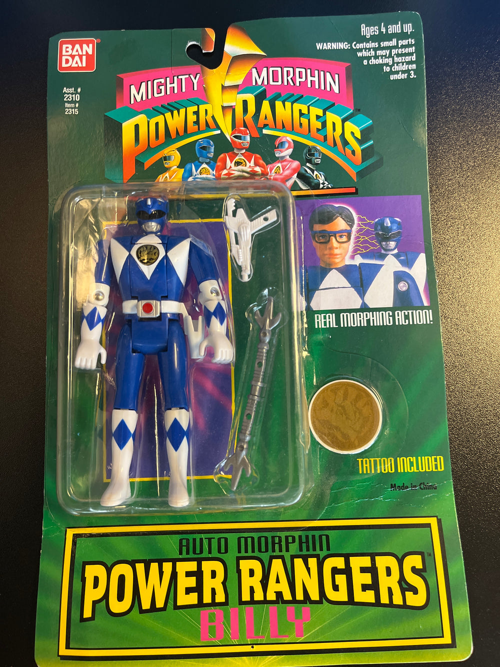 Mighty Morphin Power Rangers - Auto Morphin Billy