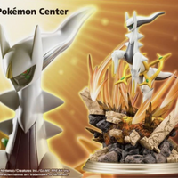 Kotobukiya- Pokémon Center Exclusive Arceus Statue “Pokémon” (New)