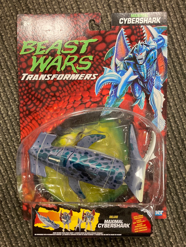 Transformers Beast Wars Maximal Cybershark reissue Steel Collectibles