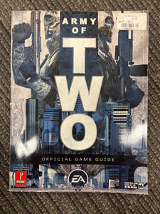 Game Guides - Army of Two Prima Official Guide