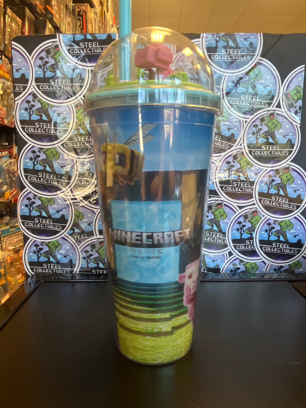 Minecraft Movie Promo Cup