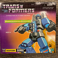 Transformers Commemorative Series Dirge G1 Reissue