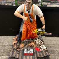 Spirit Halloween Exclusive Leatherface Statue with Sounds (Texas Chainsaw)