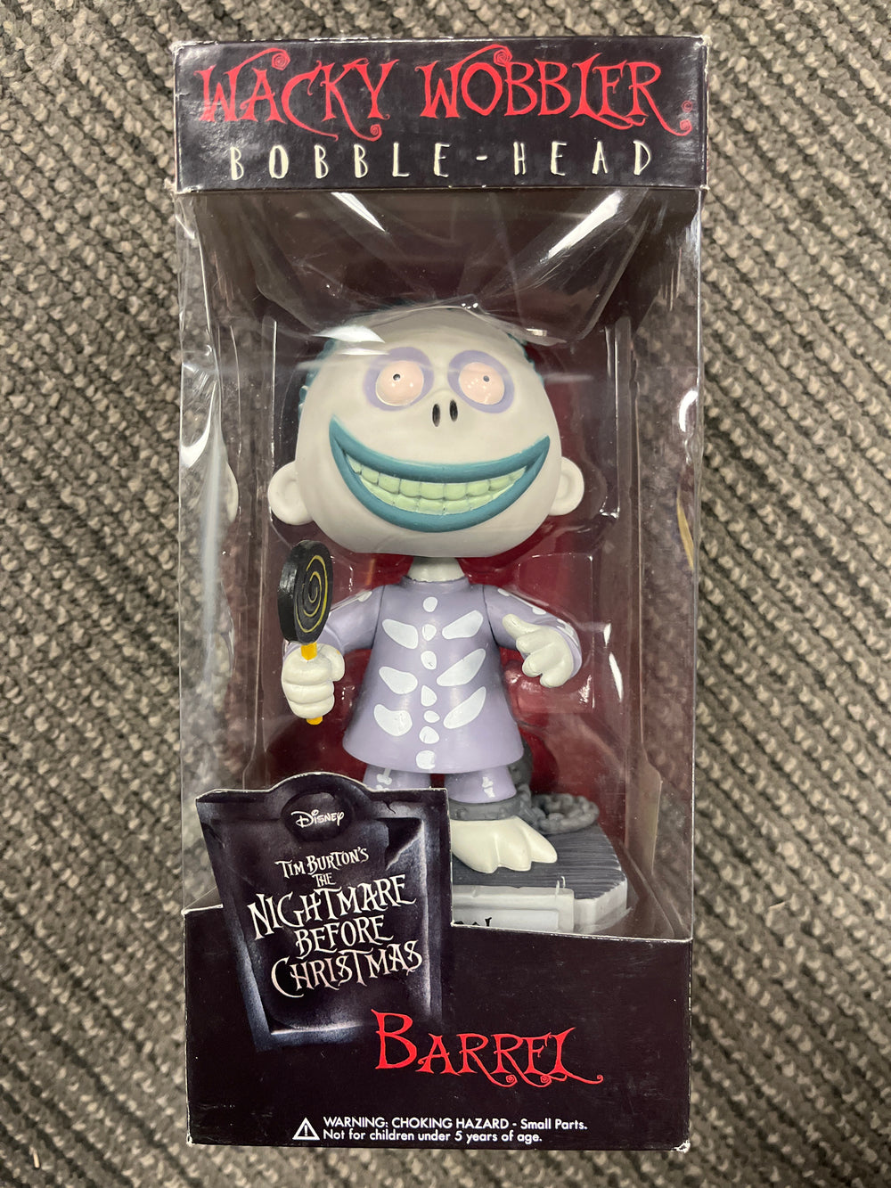 Funko Wacky Wobbler Barrel (Nightmare Before Christmas)