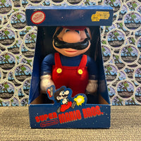 Applause- Vintage 1989 Nintendo  “Super Mario Bros” Mario (w/ Hat) Plush Toy/Figure [New/Sealed In Box w/ Protective Wrap!]
