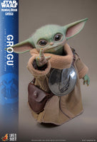 Sideshow- “Star Wars” Grogu (Life Size Masterpiece) Hot Toys LMS016 Life-Size Collectible Figure [New/Sealed]
