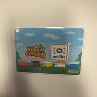 AMIIBO- “ANIMAL CROSSING: WELCOME AMIIBO” LEOPOLD #37 [CARD]
