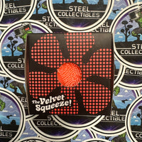 Needoh- 100% Authentic Needoh “Fuzz Ball Flower Power” Orange (The Velvet Squeeze!) Stress Relief/Fidget Toy [New/Factory Sealed]
