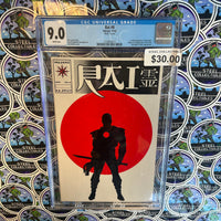 Comics- “Rai” Issue #0 (Valiant, 11/92, “Matte” Version.) CGC Graded Single Issue Comic Book [9.0 White Pages] (Copy)
