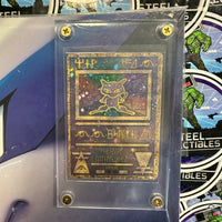 POKEMON TCG- “Pokémon: Revelation Lugia” Japanese 2000 Movie Program Book w/ Ancient Mew Card [Complete w/ Protective Sleeves]
