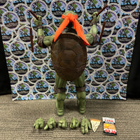 NECA- “Teenage Mutant Ninja Turtles” TMNT Michelangelo (1990 Movie) 1/4 Scale 18” Poseable Action Figure [Loose]
