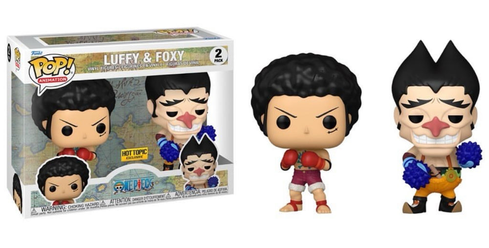 Funko Pop! Luffy & Foxy 2 Pack “Pne Piece”