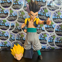 Bandai Namco- Banpresto “Dragon Ball Z” Grandista Gotenks Figure/Statue w/ Alt Super Saiyan Head
