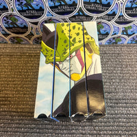 VHS- 2001 “DRAGON BALL Z: PERFECT CELL” (UNSTOPPABLE, PERFECTION, TEMPTATION, HUNT FOR 18) UNCUT VERSION ENGLISH DUBBED ANIME VHS TAPE [SET OF 4]
