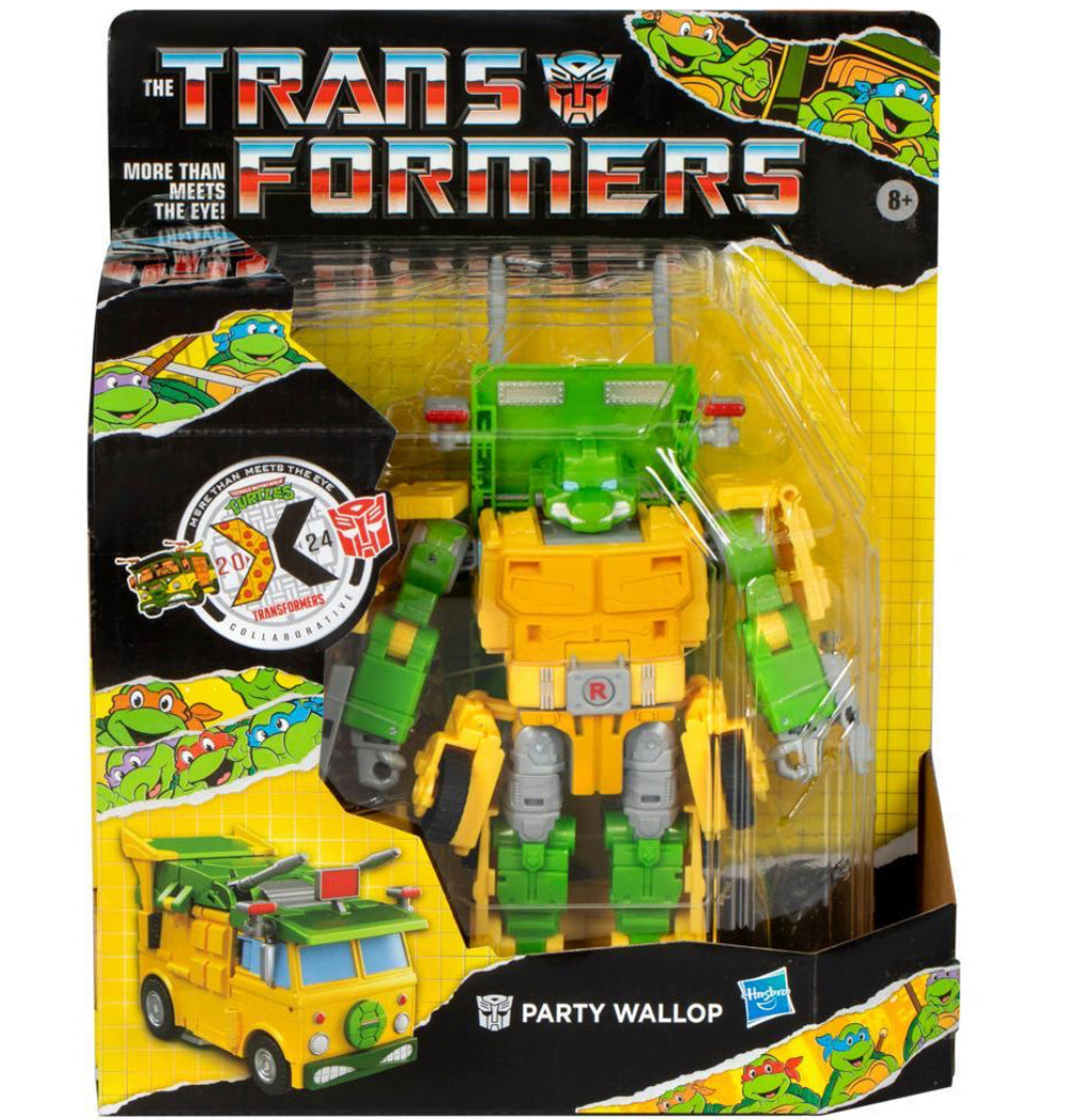 Transformers X TMNT Party Wallop