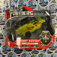 Transformers- 2007 “Transformers: The Movie” Autobot Ratchet (Automorph Technology) Voyager Class Poseable Action Figure [New/Sealed]
