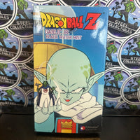 VHS- 2000 “DRAGON BALL Z: GARLIC JR. SAGA” (VANQUISHED, SACRED WATER, BLACK WATER MIST) UNCUT VERSION ENGLISH DUBBED ANIME VHS TAPE [SET OF 3]
