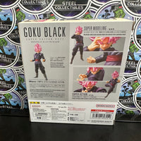 S.H. Figuarts- Bandai “Dragon Ball: Super” Goku Black (Super Saiyan Rosé) Tamashii Nations Poseable Action Figure [CIB]
