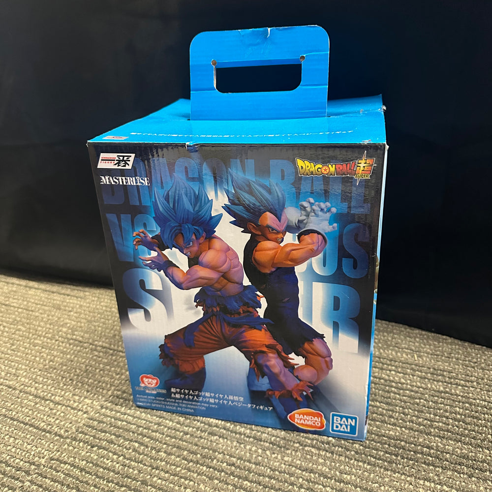 Bandai Namco- “Dragon Ball Super” VS Omnibus Son Goku & Vegeta Preowned Statue