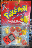 Hasbro- 1998 “Pokémon Poké Ball Blaster” Pikachu #25 Figure (New/Sealed)
