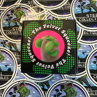 Schylling- 100% Authentic Needoh “Fuzz Ball Flower Power” Green (The Velvet Squeeze!) Stress Relief/Fidget Toy [New/Factory Sealed]
