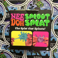 Schylling- 100% Authentic Needoh “Sploot Splat” Green Sploot Splat Stress Relief/Fidget Toy [New/Sealed]
