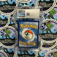 Pokemon TCG- 2025 Pokemon “Twilight Masquerade: Masks of Ogerpon Coll.” Hearthflame Mask Ogerpon ex (040/167) CGC Graded Single Holographic Card [NM/MINT+ 8.5]
