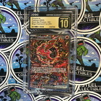 Pokemon TCG- 2025 “Pokémon: Mega Charizard X ex UPC Black Star Promos” Oricorio ex (024) CGC Graded Single Holographic Card [PRISTINE 10]
