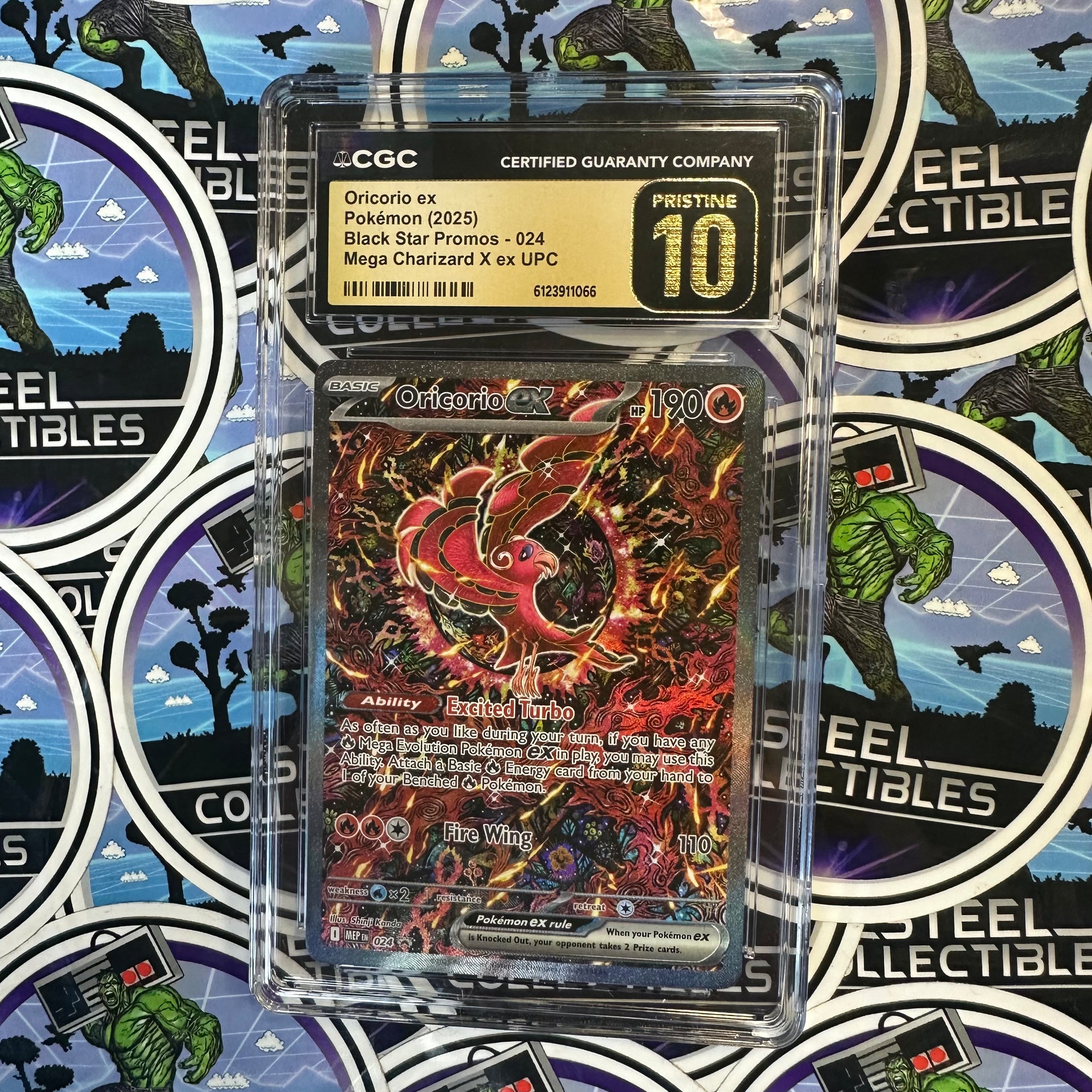 upc pokemon cards Pokemon TCG- 2025 “Pokémon: Mega Charizard X ex UPC Black Star Promos”