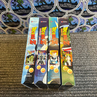 VHS- 2001 “DRAGON BALL Z: PERFECT CELL” (UNSTOPPABLE, PERFECTION, TEMPTATION, HUNT FOR 18) UNCUT VERSION ENGLISH DUBBED ANIME VHS TAPE [SET OF 4]
