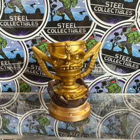 Skylanders- Double Dare Trigger Happy w/ Gold Rusher (Vehicle) & Land Trophy “Skylanders SuperChargers” Toys-To-Life Figures [3-Pack]
