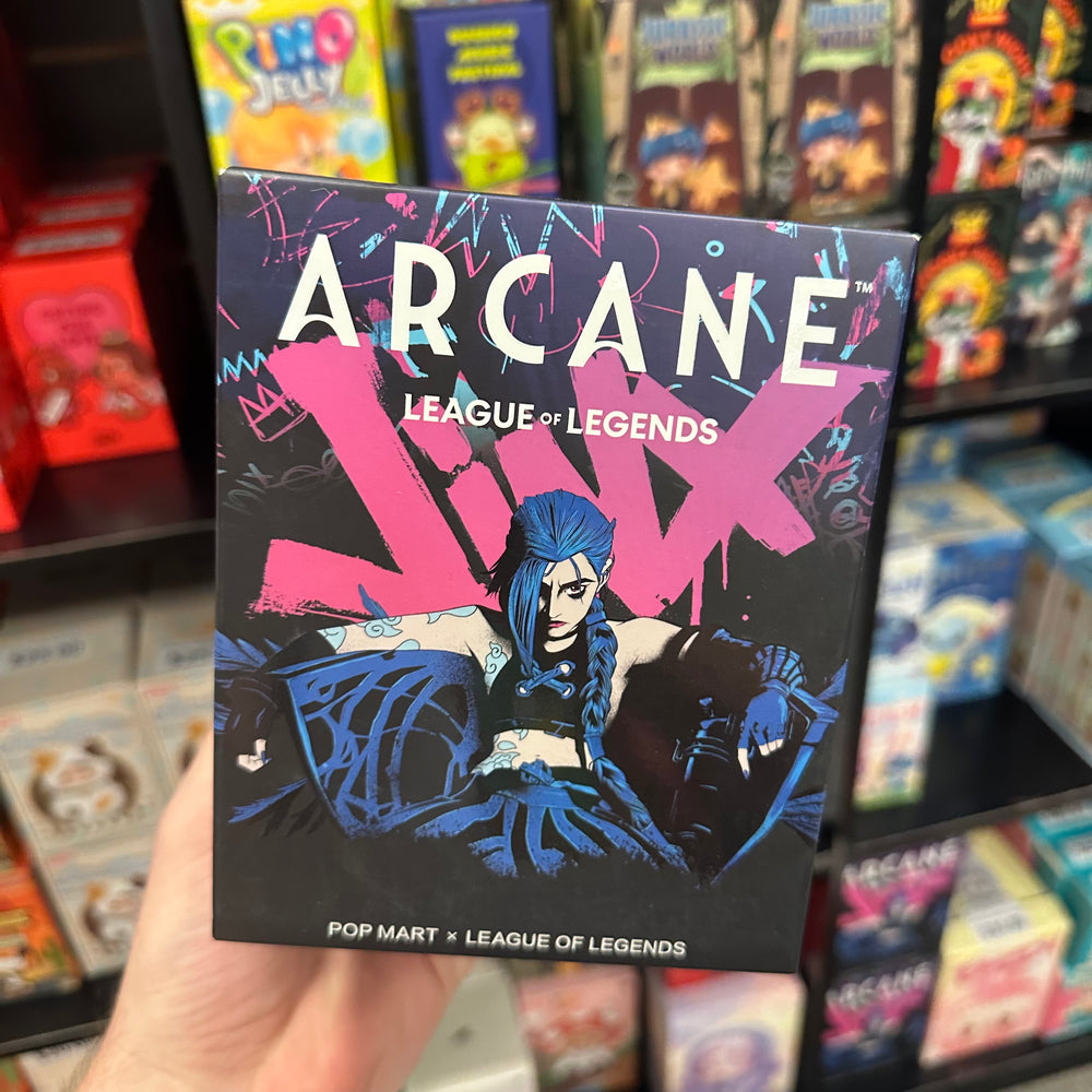 POP MART- LEAGUE OF LEGENDS: ARCANE AUTHENTIC MYSTERY FIGURE BLIND BOX (NEW)