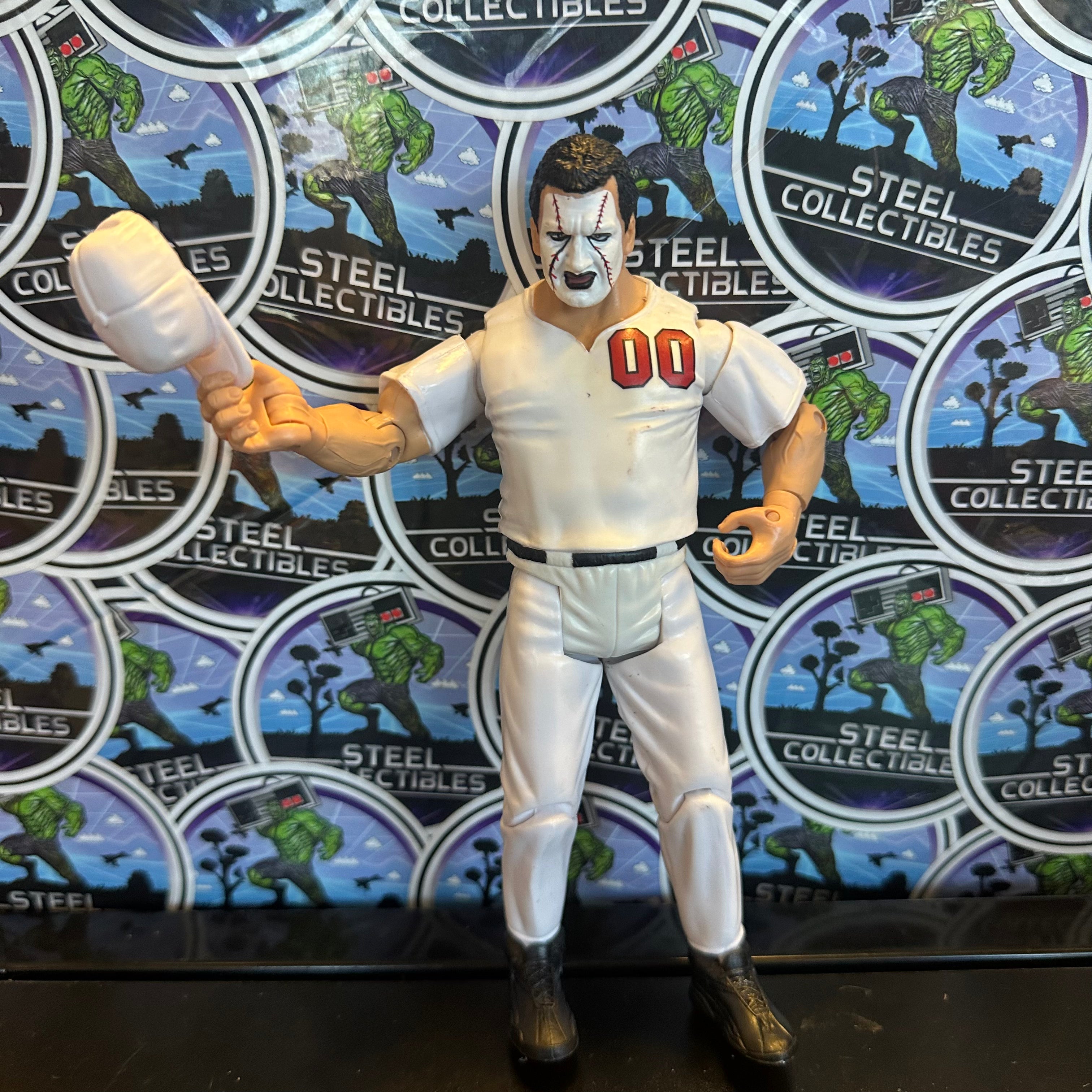 WWE- 2003 Jakks Pacific Abe Knuckleball Schwartz RARE HTF Loose