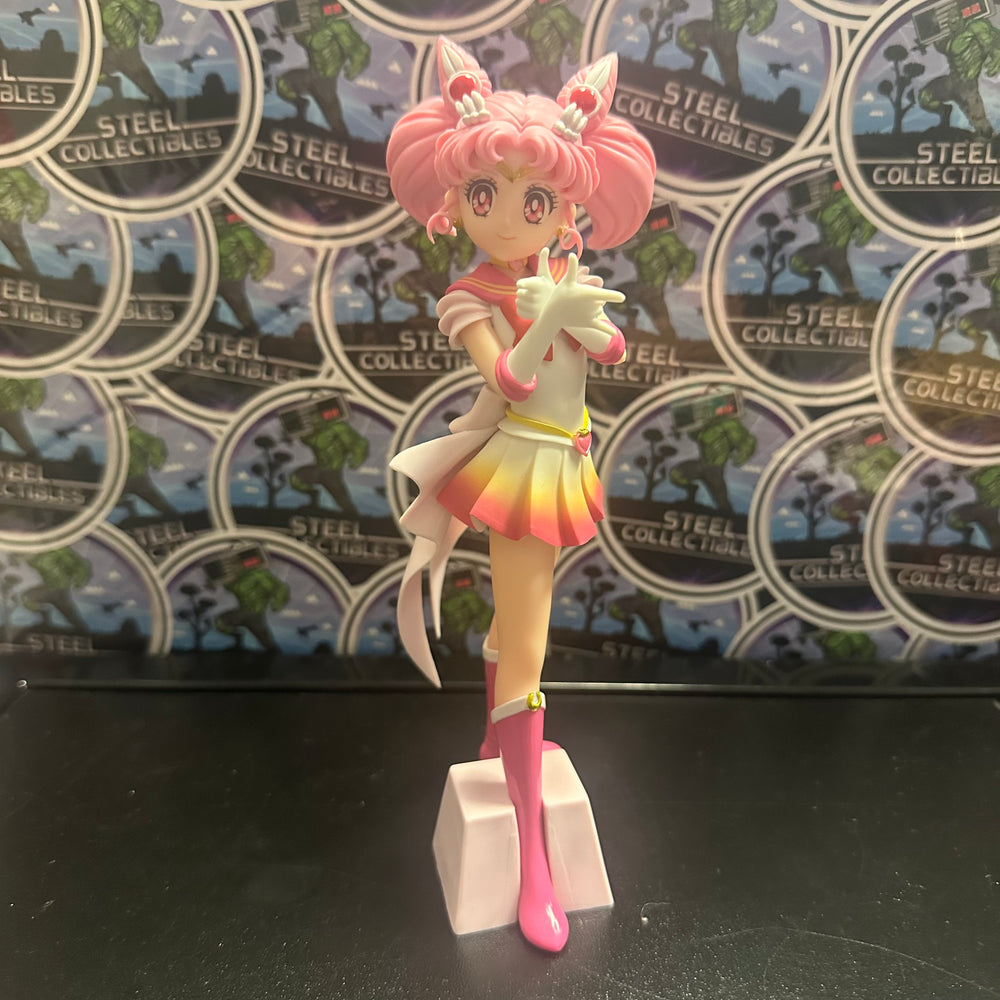 Banpresto- Glitter & Glamours “Pretty Guardian Sailor Moon Eternal the Movie” Super Sailor Chibi Moon Statue (Loose)