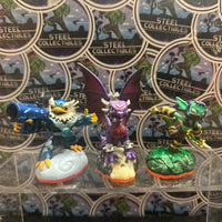 Skylanders- Giants Character Starter Pack (Cynder, Stealth Elf, & Jet-Vac) “Skylanders Giants” Toys-To-Life Figure [3-Pack]
