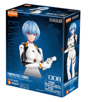 Blokees- Fantastics Series “Evangelion” Rei Ayanami (Plug Suit Ver.) Poseable Action Figure/Statue Model Kit [New/Sealed]
