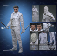 Hot Toys- “Moon Knight” Mr. Knight TMS139 1/6th Scale Collectible Figure By Sideshow [New/Sealed]
