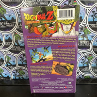 VHS- 2002 “DRAGON BALL Z: CELL GAMES SAGA” (SURRENDER, THE GAMES BEGIN, GUARDIAN’S RETURN, A MOMENT’S PEACE, ULTIMATUM) UNCUT VERSION ENGLISH DUBBED ANIME VHS TAPE [SET OF 5]
