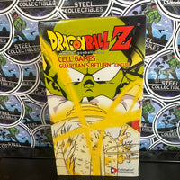 VHS- 2002 “DRAGON BALL Z: CELL GAMES SAGA” (SURRENDER, THE GAMES BEGIN, GUARDIAN’S RETURN, A MOMENT’S PEACE, ULTIMATUM) UNCUT VERSION ENGLISH DUBBED ANIME VHS TAPE [SET OF 5]
